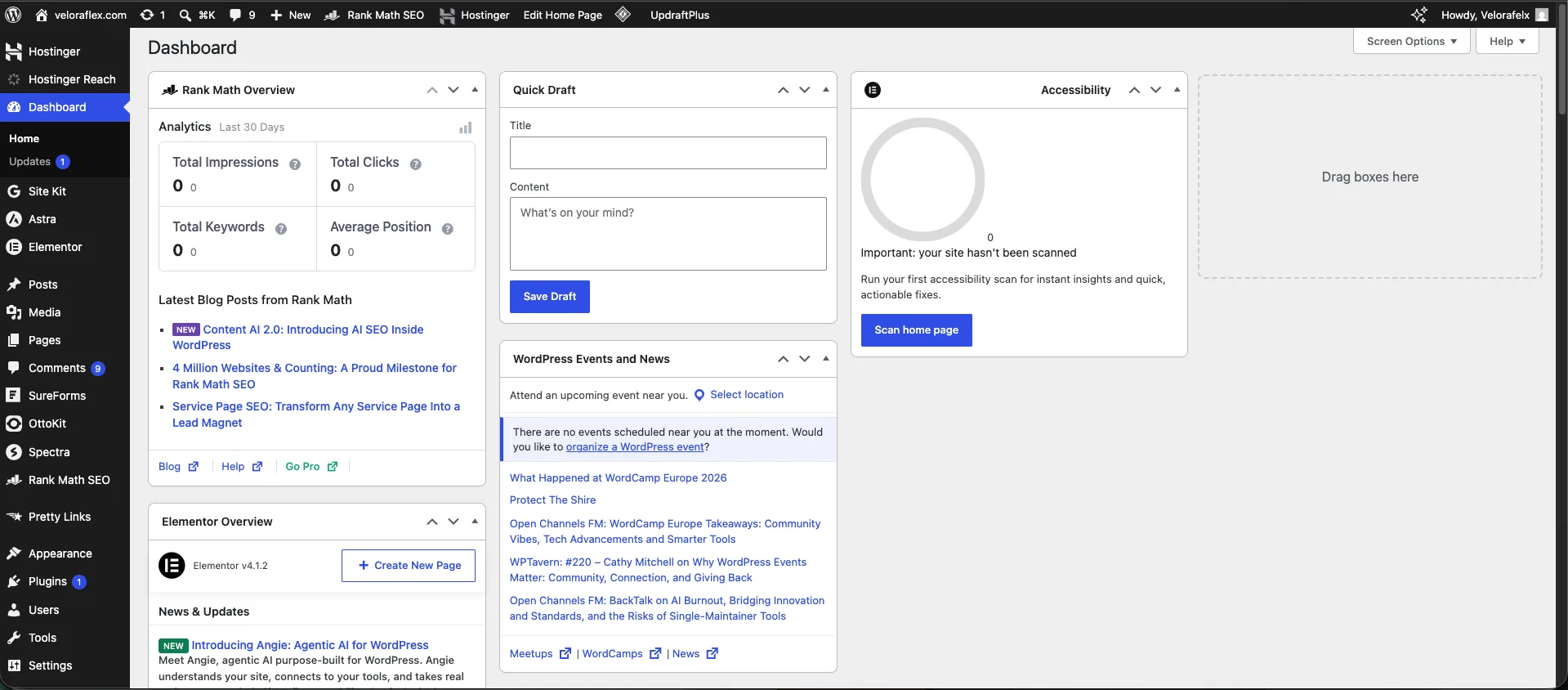 best SaaS tools for affiliate marketing 2026 WordPress dashboard